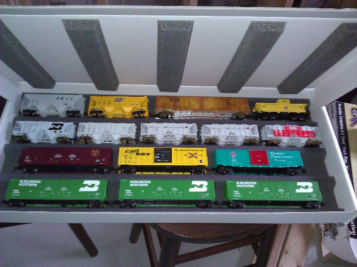Model Railroading Storage Boxes